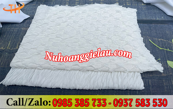 Vải lau trắng cotton siêu thấm Vải lau trắng cotton siêu thấm