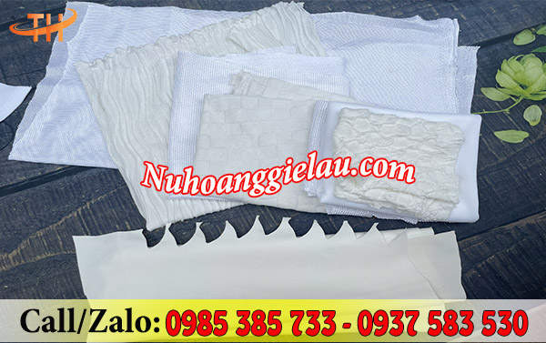 Vải lau trắng nhiều kích thước tiện lợi Vải lau trắng nhiều kích thước tiện lợi