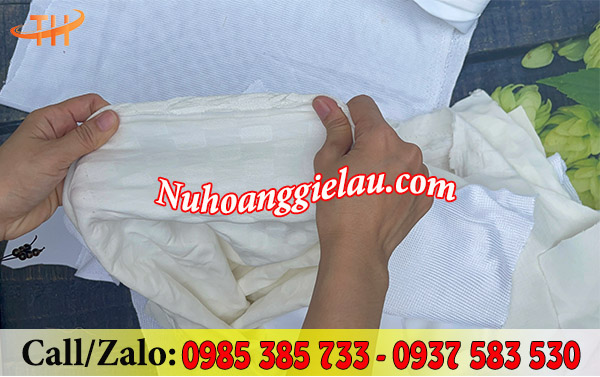 Vải lau trắng với độ co giãn tốt Vải lau trắng với độ co giãn tốt