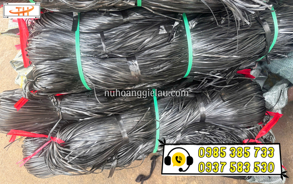 Dây kẽm khô màu đen hàng sẵn kho Thu Hồng Dây kẽm khô màu đen hàng sẵn kho Thu Hồng