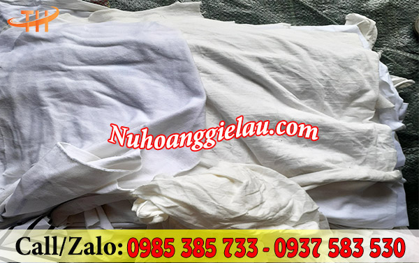 Vải lau trắng lọc sơn cotton mềm mịn Vải lau trắng lọc sơn cotton mềm mịn