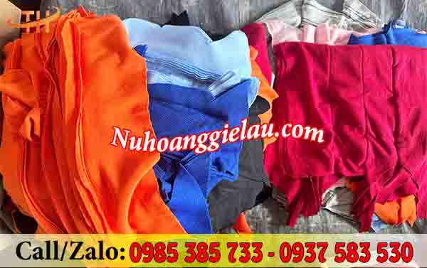 Giẻ lau máy móc công nghiệp may nối nhiều lớp Giẻ lau máy móc công nghiệp may nối nhiều lớp