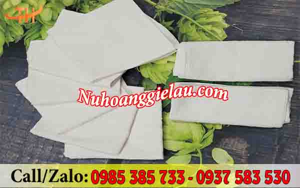 Khăn lau cotton trắng Khăn lau cotton trắng
