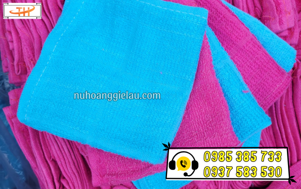 Khăn lau cotton vuông thấm hút tốt Khăn lau cotton vuông thấm hút tốt