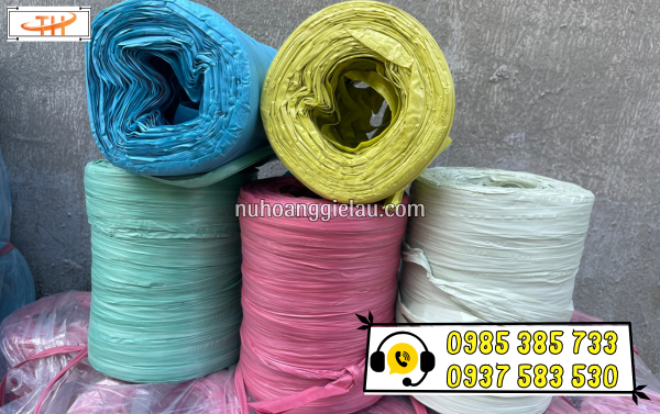 Dây nilon ống đủ màu Dây nilon ống đủ màu