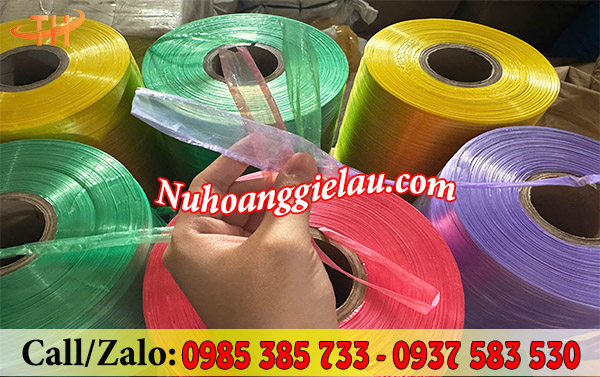 Cuộn dây nilon buộc máy sợi mỏng nhưng lại rất dẻo dai Cuộn dây nilon buộc máy sợi mỏng nhưng lại rất dẻo dai