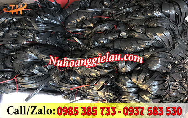 Dây nilon bẹ đen bóng Dây nilon bẹ đen bóng