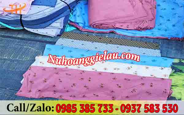 Vải lau công nghiệp nguyên tấm một lớp chất liệu cotton Vải lau công nghiệp nguyên tấm một lớp chất liệu cotton