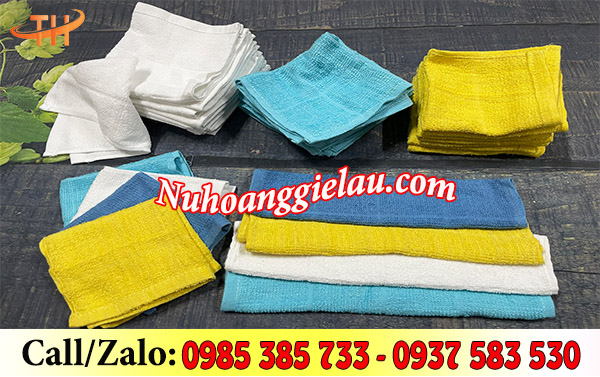 Khăn lau cotton giá rẻ, đủ màu Khăn lau cotton giá rẻ, đủ màu