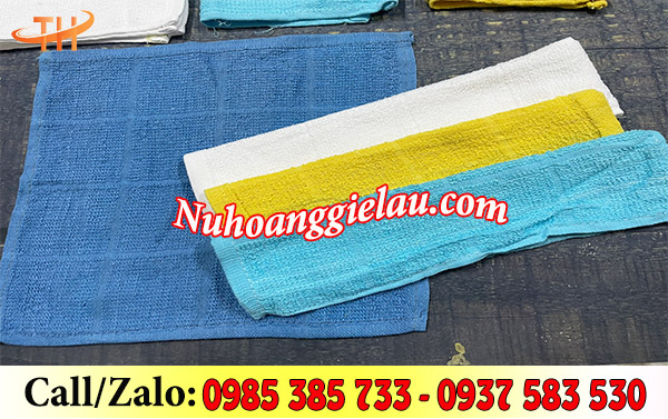 Khăn lau cotton bề mặt mềm mịn Khăn lau cotton bề mặt mềm mịn