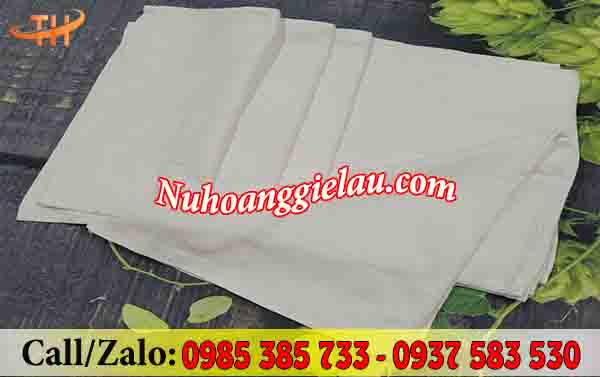 Khăn lau cotton đa năng màu trắng Khăn lau cotton đa năng màu trắng