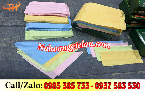 Khăn lau mắt kính đa dạng màu sắc Khăn lau mắt kính đa dạng màu sắc