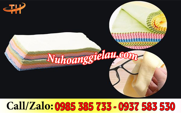 Khăn lau mắt kính loại bỏ bụi bẩn hiểu quả mà không để lại xơ vải Khăn lau mắt kính loại bỏ bụi bẩn hiểu quả mà không để lại xơ vải