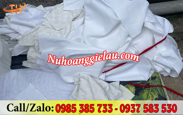 Giẻ lau công nghiệp màu trắng giá sỉ rẻ Giẻ lau công nghiệp màu trắng giá sỉ rẻ