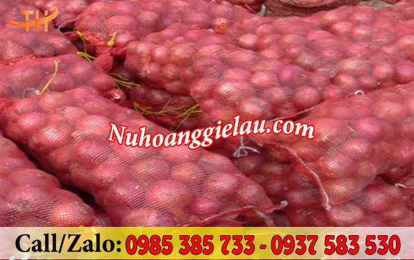 Bao tải lưới đóng hàng nông sản thông thoáng, tránh hầm bí Bao tải lưới đóng hàng nông sản thông thoáng, tránh hầm bí