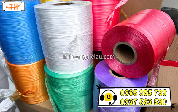 Dây nilon Đài Loan cuộn đủ màu Dây nilon Đài Loan cuộn đủ màu