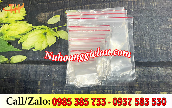 Túi zipper viền đỏ sẵn đủ cỡ tại Thu Hồng Túi zipper viền đỏ sẵn đủ cỡ tại Thu Hồng