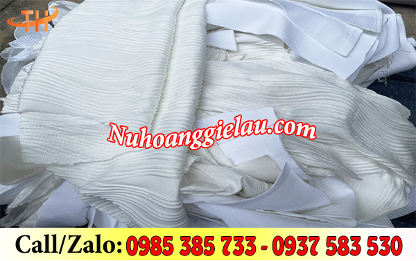 Vải lau cotton trắng bề mặt mềm mịn Vải lau cotton trắng bề mặt mềm mịn
