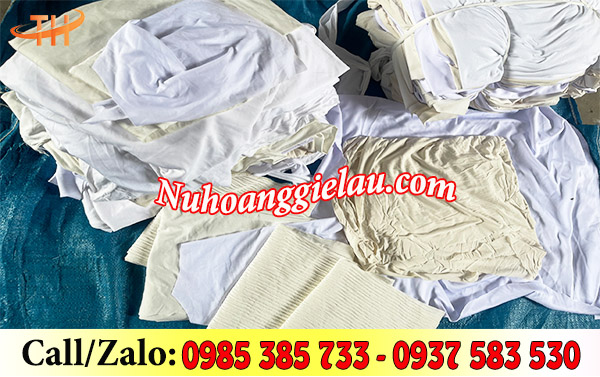 Vải lau cotton trắng đa dạng Vải lau cotton trắng đa dạng