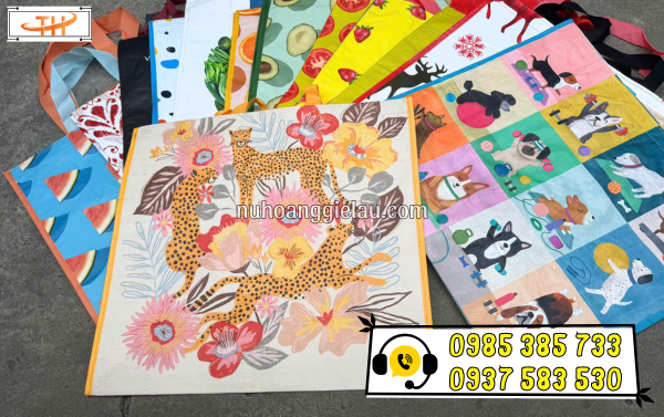 Túi PP dệt tái sử dụng nhiều lần thân thiện môi trường Túi PP dệt tái sử dụng nhiều lần thân thiện môi trường