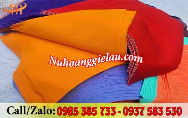 Vải lau cỡ nhỏ (vải lau lốc màu a5) Vải lau cỡ nhỏ (vải lau lốc màu a5)