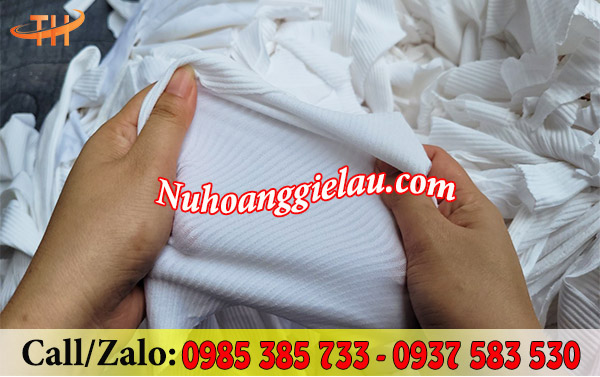 Giẻ lau công nghiệp trắng chất liệu cotton siêu thấm Giẻ lau công nghiệp trắng chất liệu cotton siêu thấm