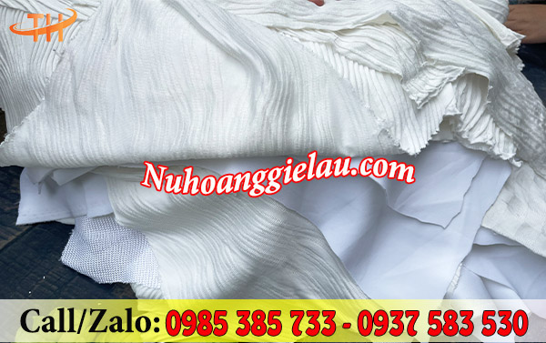 Giẻ lau công nghiệp trắng chất liệu cotton siêu thấm Giẻ lau công nghiệp trắng chất liệu cotton siêu thấm
