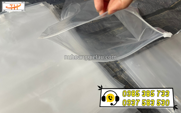 Túi zipper có thanh trượt Túi zipper có thanh trượt