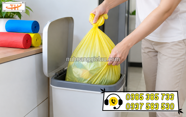 Túi rác cuộn tiện lợi Túi rác cuộn tiện lợi