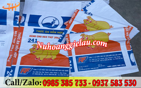 Bao tải nhựa PP cũ Bao tải nhựa PP cũ