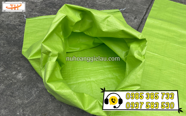 bao tải dứa đóng hàng màu trơn bao tải dứa đóng hàng màu trơn