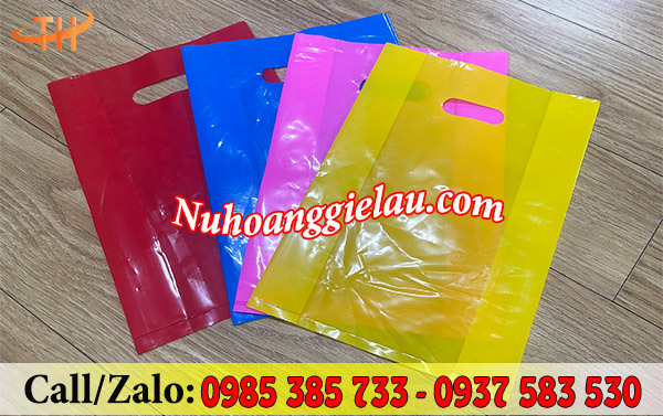 Mẫu túi hột xoài PE trơn Mẫu túi hột xoài PE trơn