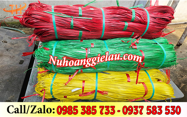 Dây nilon kẽm đủ màu Dây nilon kẽm đủ màu