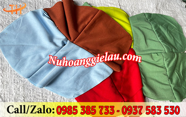 Vải lau may nối nhiều lớp Vải lau may nối nhiều lớp