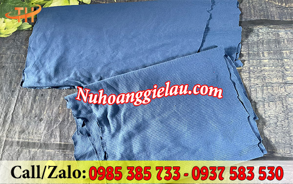 Vải lau dầu nhớt sạch, không lẫn tạp chất Vải lau dầu nhớt sạch, không lẫn tạp chất