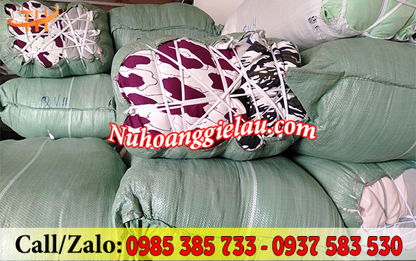 Giẻ lau công nghiệp Thu Hồng đóng bao tiện lợi, sẵn số lượng Giẻ lau công nghiệp Thu Hồng đóng bao tiện lợi, sẵn số lượng