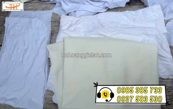 Vải lau công nghiệp trắng Vải lau công nghiệp trắng
