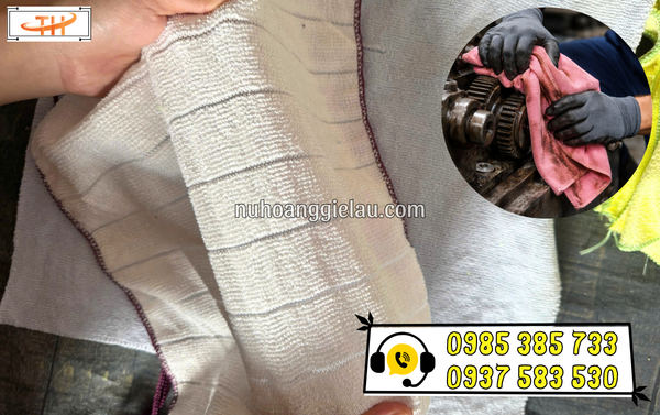 Bề mặt khăn mềm mịn, cho khả năng làm sạch cao Bề mặt khăn mềm mịn, cho khả năng làm sạch cao