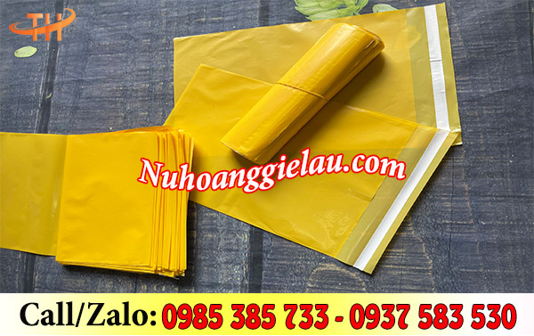 Túi niêm phong màu vàng Túi niêm phong màu vàng