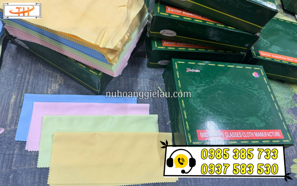 Khăn lau mắt kính hàng chuẩn sỉ rẻ Khăn lau mắt kính hàng chuẩn sỉ rẻ