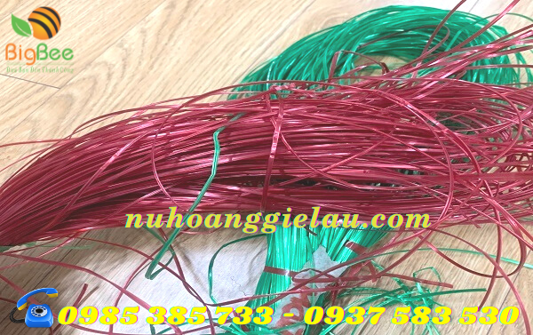 dây nilon kẽm màu