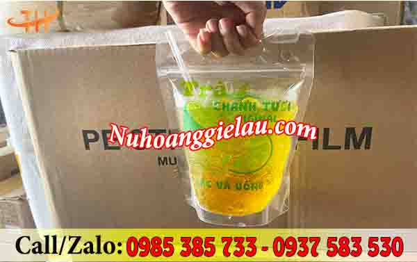 Túi zip trà chanh tiện lợi Túi zip trà chanh tiện lợi