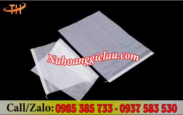 Bao tải đựng gạo trong suốt loại 5kg Bao tải đựng gạo trong suốt loại 5kg