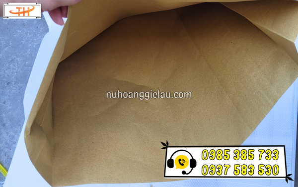 Cận chất bao PP dệt ghép giấy Kraft Cận chất bao PP dệt ghép giấy Kraft