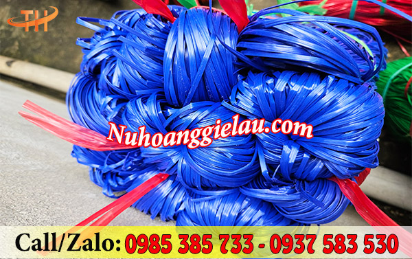 Dây nilon kẽm sợi cứng bó 1kg, kiện 25kg Dây nilon kẽm sợi cứng bó 1kg, kiện 25kg