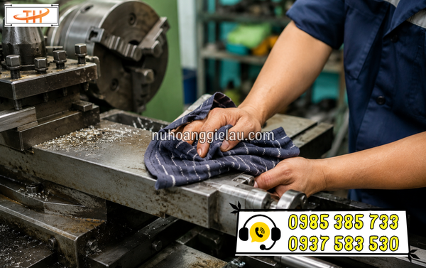 giẻ lau máy công nghiệp giẻ lau máy công nghiệp