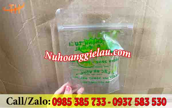 Túi zip đựng trà chanh Túi zip đựng trà chanh