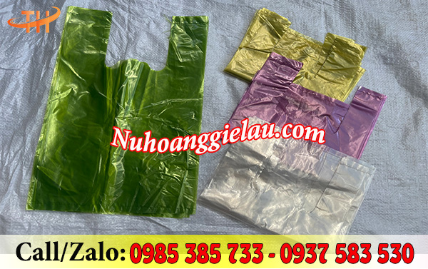 Túi xốp mỡ màu trơn Túi xốp mỡ màu trơn