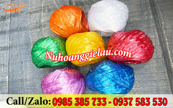 Dây ni lông gói bánh tết 50G Dây ni lông gói bánh tết 50G