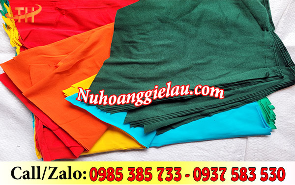 Vải lau màu cotton Vải lau màu cotton